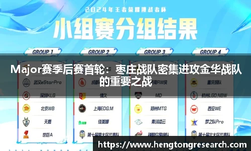 Major赛季后赛首轮：枣庄战队密集进攻金华战队的重要之战